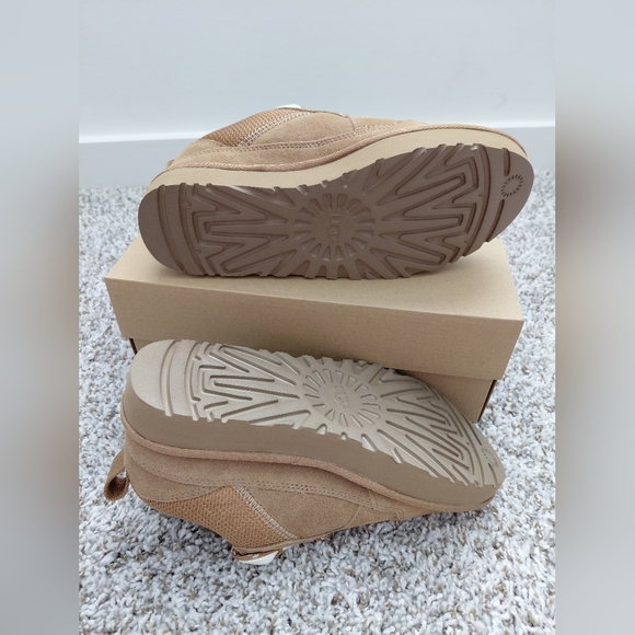 UGG Tan Sneakers with Cream Laces - Picture 3 of 9